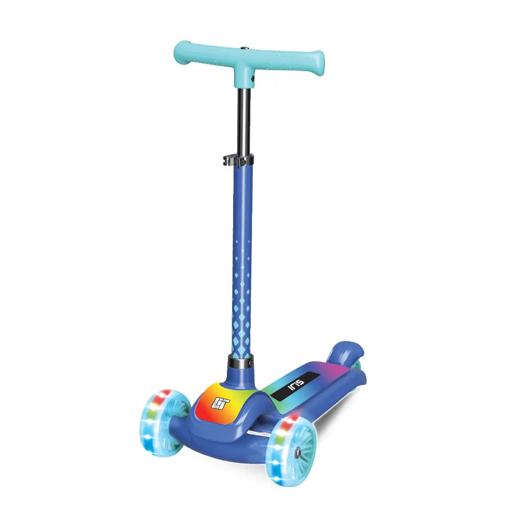Spartan Lit Iris 3 Wheel Scooter Blue Battery-Operated