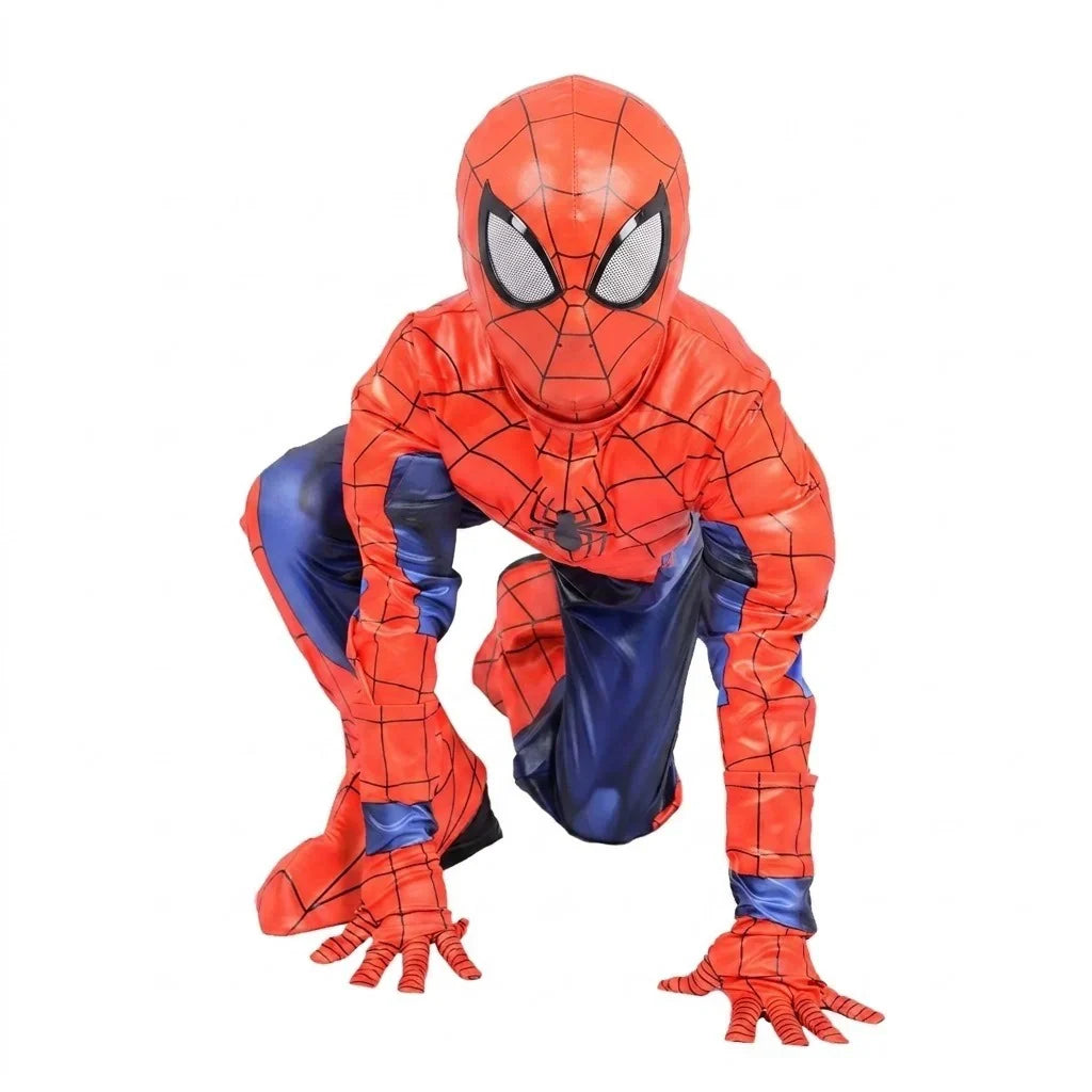 Marvel Spider-Man Deluxe Costume for Kids Superhero Fancy Dress Outfit, 7-8 Years