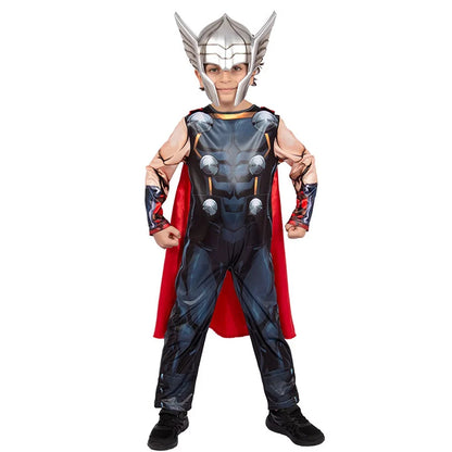 Marvel Avengers Thor Classic Costume for Kids - Superhero Fancy Dress Outfit, 3-4 Years