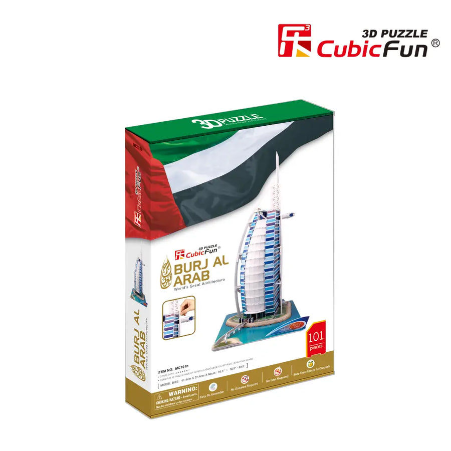 3D Puzzle Burj Al Arab 101-Piece UAE