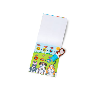 Melissa & Doug Sticker WOW! Dog Sticker Stamper & Activity Pad Set