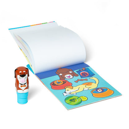 Melissa & Doug Sticker WOW! Dog Sticker Stamper & Activity Pad Set