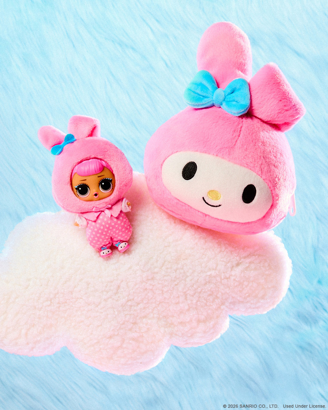 L.O.L. Surprise Loves Hello Kitty Reversible Plush Surprise Collectible - Sold per Piece (Random Selection)