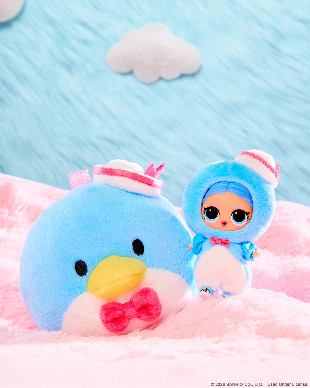 L.O.L. Surprise Loves Hello Kitty Reversible Plush Surprise Collectible - Sold per Piece (Random Selection)
