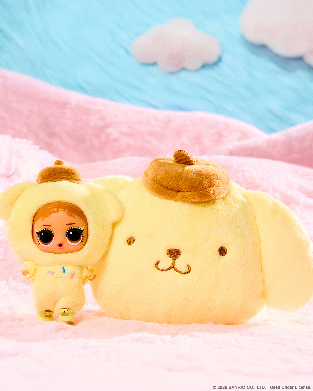 L.O.L. Surprise Loves Hello Kitty Reversible Plush Surprise Collectible - Sold per Piece (Random Selection)