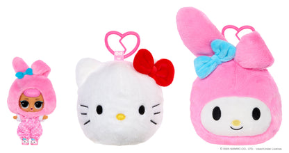 L.O.L. Surprise Loves Hello Kitty Reversible Plush Surprise Collectible - Sold per Piece (Random Selection)