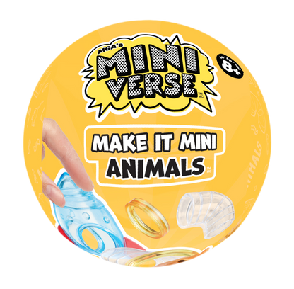 Miniverse Make It Mini Animal Series 2 Collectibles Surprise Blind Box for Kids