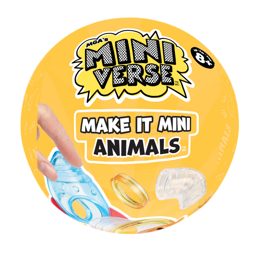 Miniverse Make It Mini Animal Series 2 Collectibles Surprise Blind Box for Kids