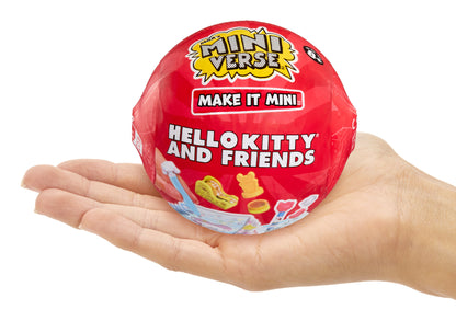 Miniverse Make It Mini Sanrio Mini Collectibles Blind Box Series Featuring Hello Kitty, Kuromi, Cinnamoroll & Keroppi