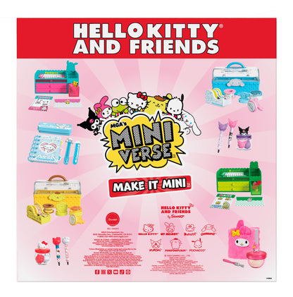 Miniverse Make It Mini Sanrio Mini Collectibles Blind Box Series Featuring Hello Kitty, Kuromi, Cinnamoroll & Keroppi