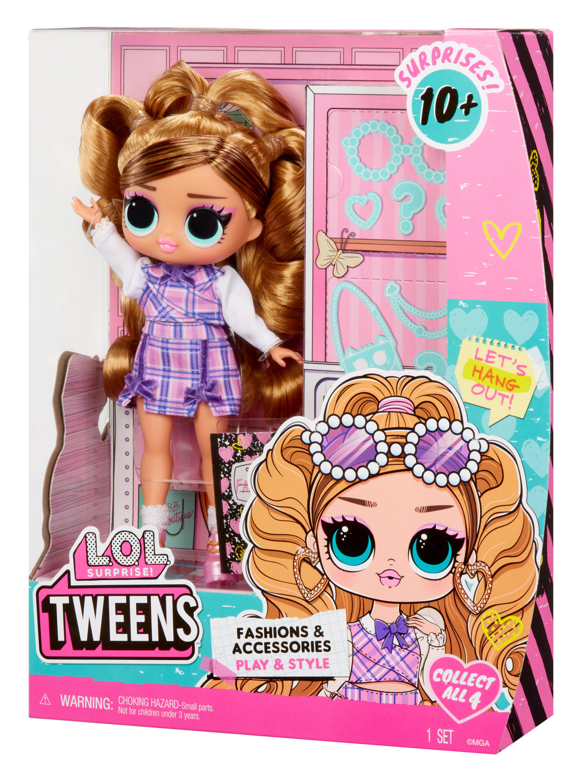 L.O.L. Surprise Tweens Core Fancy Gurl Poseable Fashion Doll with Accessories