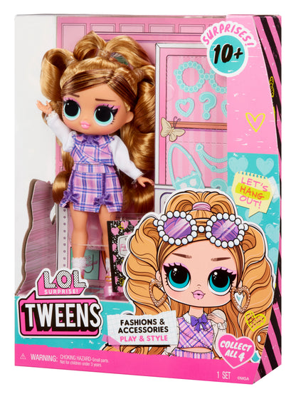 L.O.L. Surprise Tweens Core Fancy Gurl Poseable Fashion Doll with Accessories