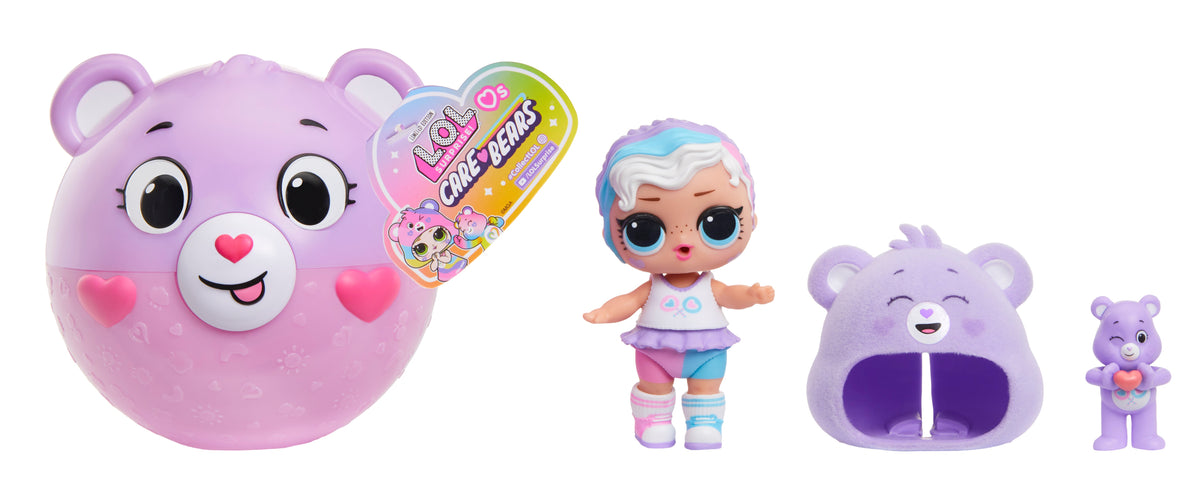 L.O.L. Surprise Loves Care Bears Tots Collectible Doll Assortment - Sold per Piece (Random Selection)