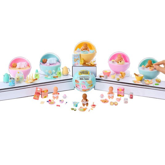 Miniverse Make It Mini Real Baby Nurture Surprise Mini Collectible Toy for Kids and Collectors