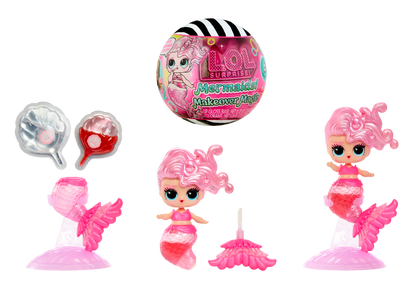 L.O.L. Surprise Mermaids Makeover Magic Tots Collectible Doll with Surprise Accessories