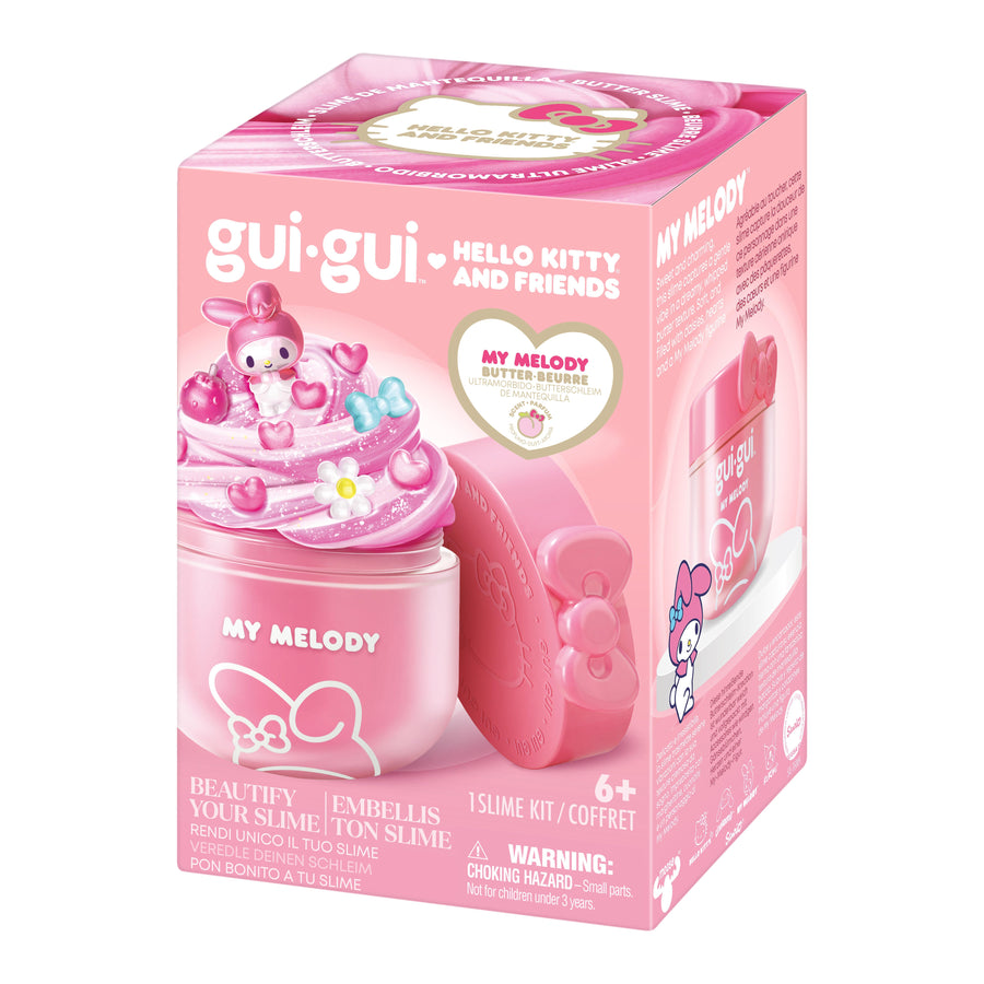 Gui Gui Hello Kitty & Friends Surprise Slime Single Pack for Kids, Assorted - Sold per piece (Random Selection)