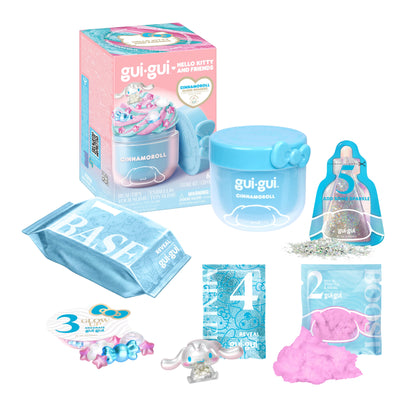 Gui Gui Hello Kitty & Friends Cinnamoroll Slime Single Pack Collectible Slime Toy for Kids