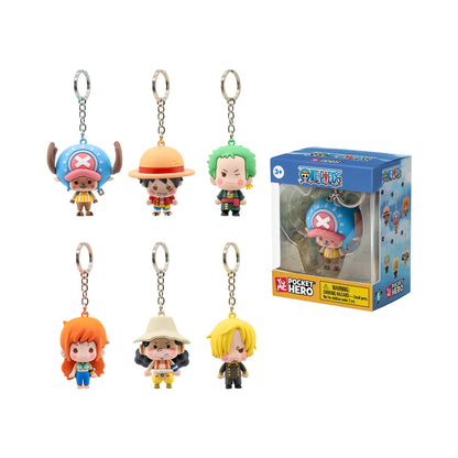 One Piece Key Chain Pocket Hero Series 2 Assortment 1-piece
