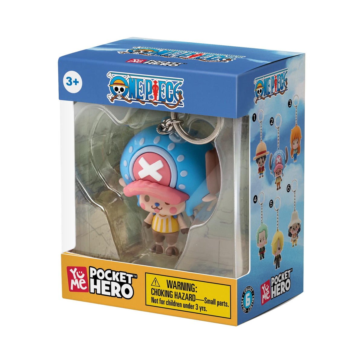 One Piece Key Chain Pocket Hero Series 2 Assortment 1-piece