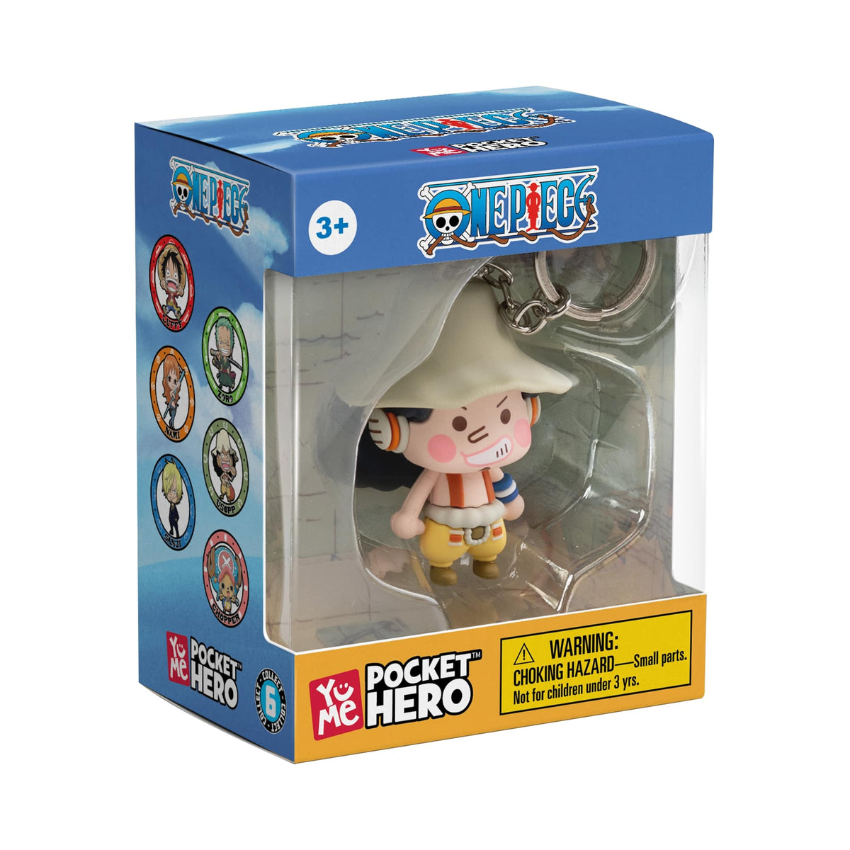 One Piece Key Chain Pocket Hero Series 2 Assortment 1-piece