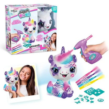 Airbrush Plush Unicorn Battery-Operated