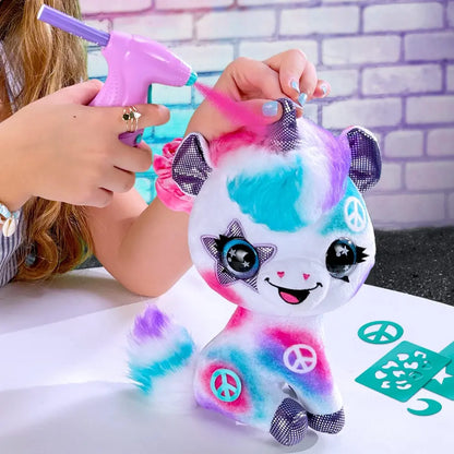 Airbrush Plush Unicorn Battery-Operated