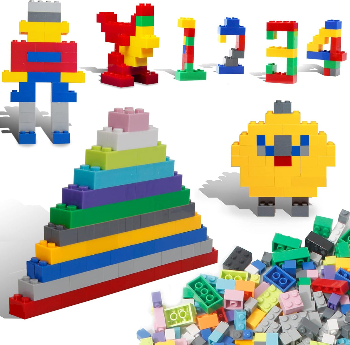 Picasso Magnetic Building Blocks 1750-Piece