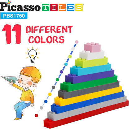 Picasso Magnetic Building Blocks 1750-Piece