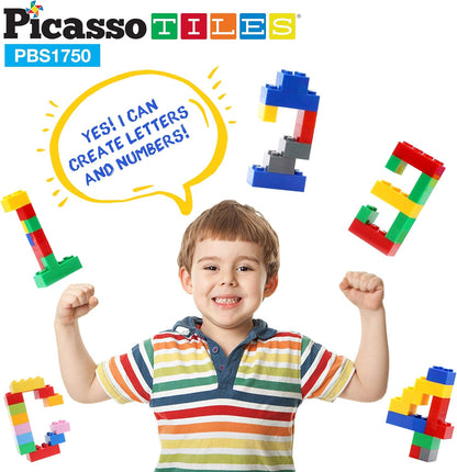 Picasso Magnetic Building Blocks 1750-Piece