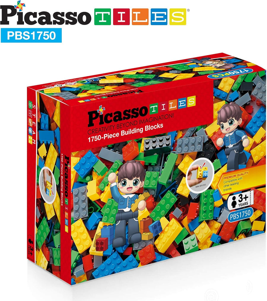 Picasso Magnetic Building Blocks 1750-Piece