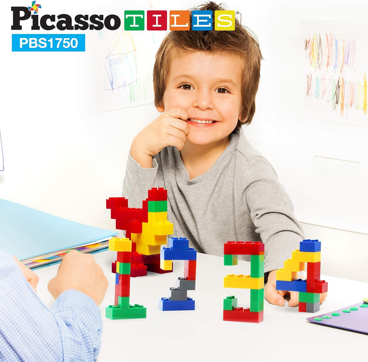 Picasso Magnetic Building Blocks 1750-Piece