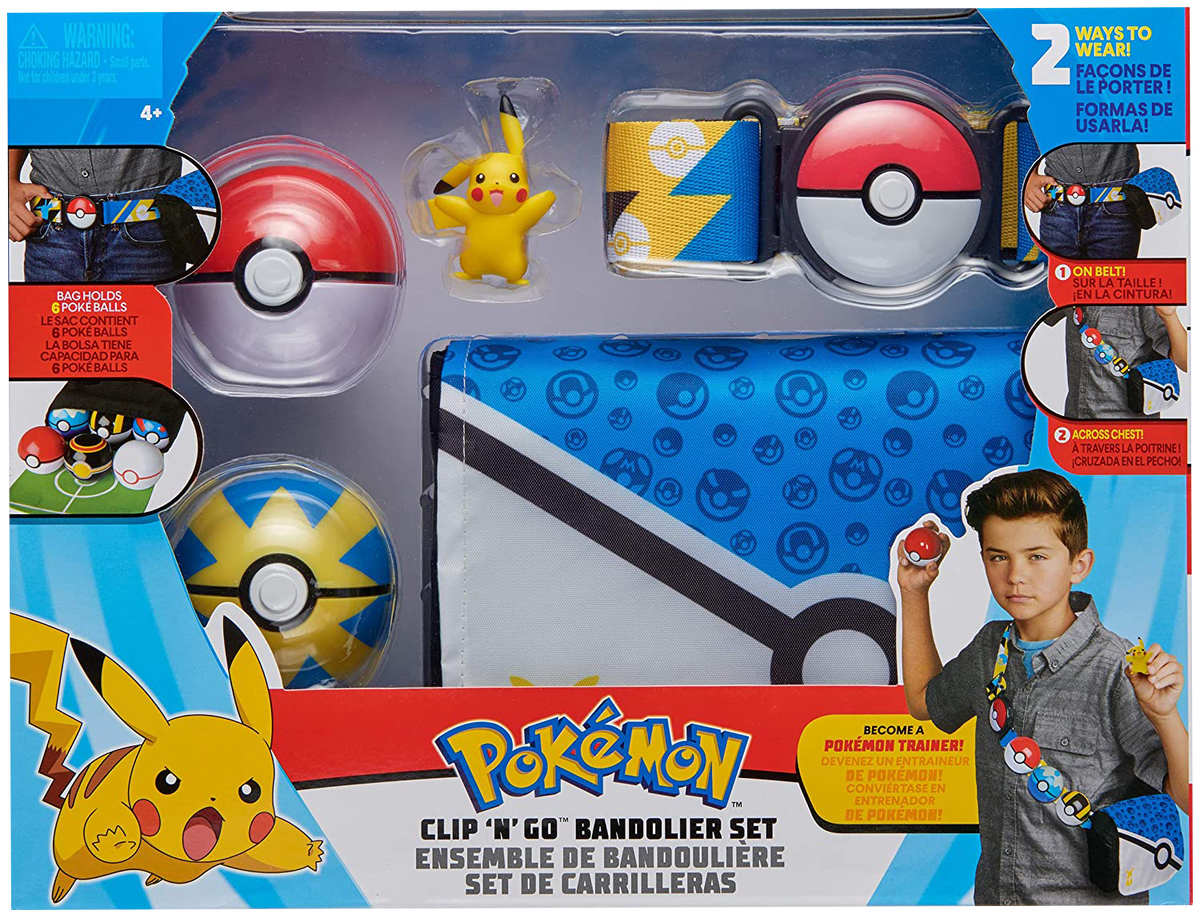Pokemon Clip N Go Bandolier Belt Set Assortment