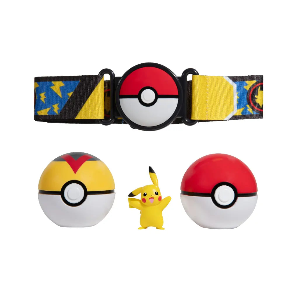 Pokemon Clip 'N' Go Poke Ball Belt Role Play Set for Kids 4+