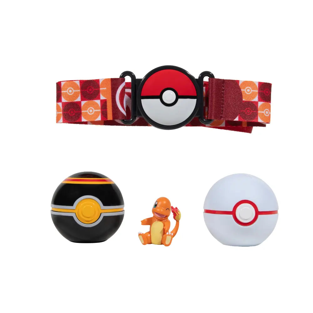 Pokemon Clip 'N' Go Poke Ball Belt Role Play Set for Kids 4+