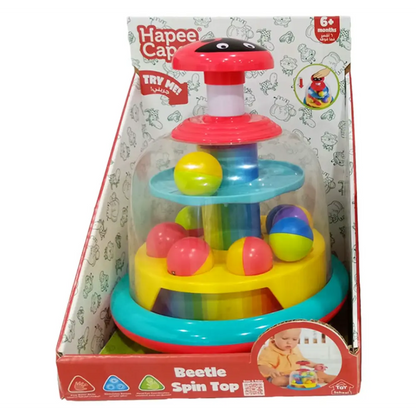 Hapee Capee Beetle Spin Top