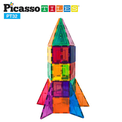 Picasso Magnetic Rocket Booster 32-Piece