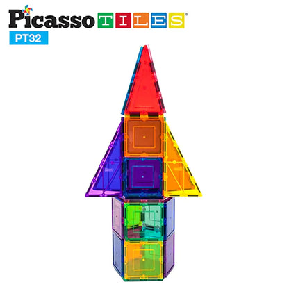 Picasso Magnetic Rocket Booster 32-Piece