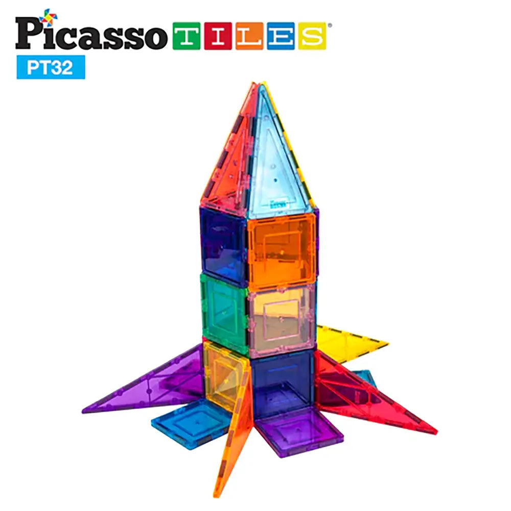 Picasso Magnetic Rocket Booster 32-Piece
