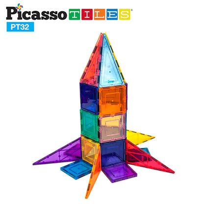 Picasso Magnetic Rocket Booster 32-Piece