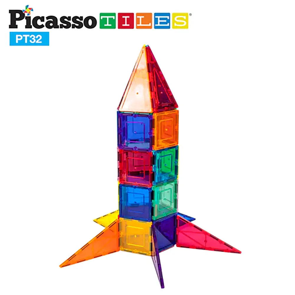 Picasso Magnetic Rocket Booster 32-Piece
