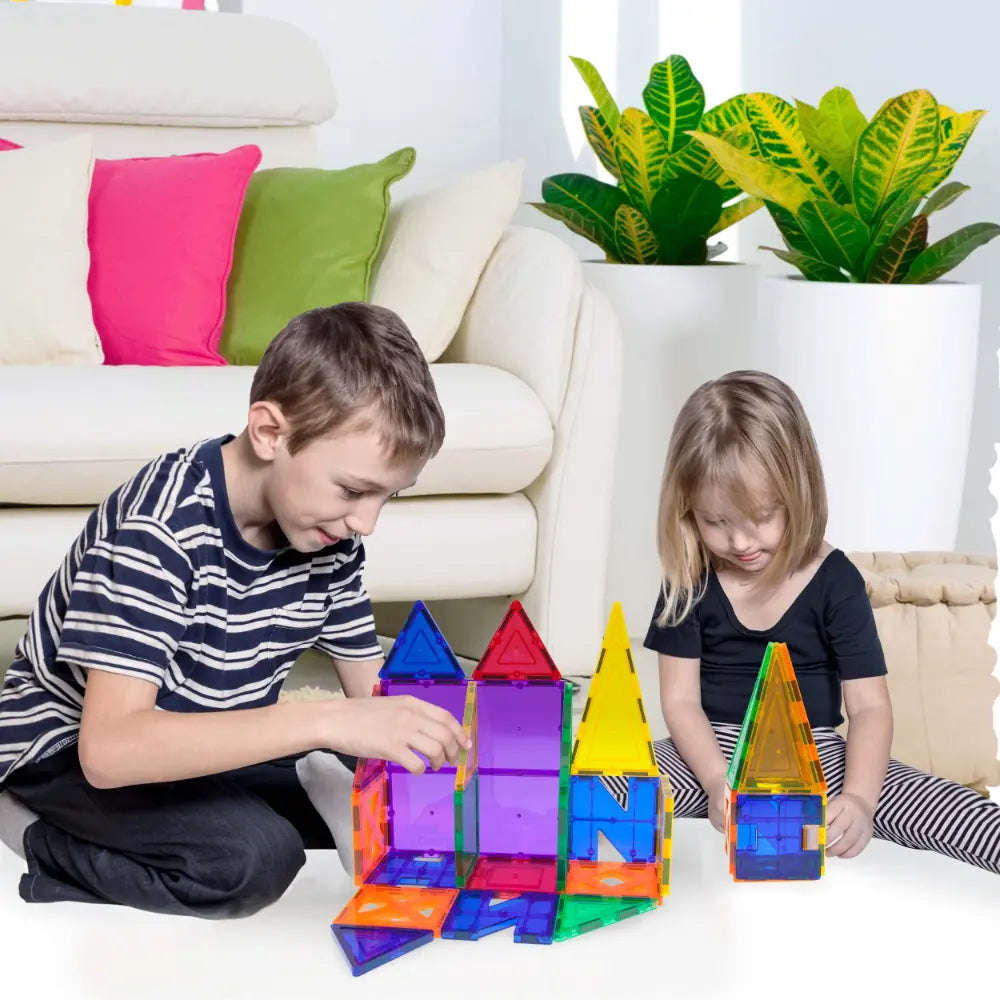 Picasso Magnetic Educational Building Tile Set 33-Pieces