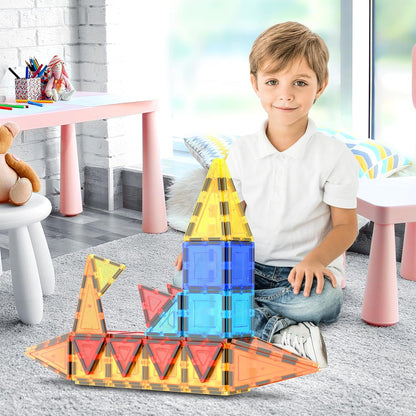 Picasso Magnetic Tiles Building Blocks 60-Piece