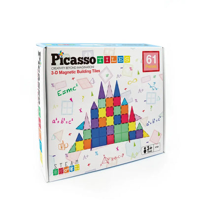 Picasso Magnetic 3D Blocks 61-Piece