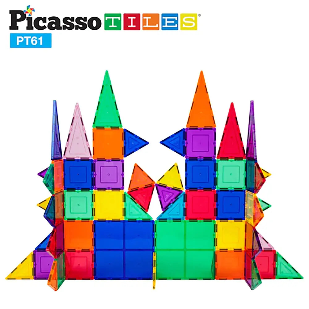 Picasso Magnetic 3D Blocks 61-Piece