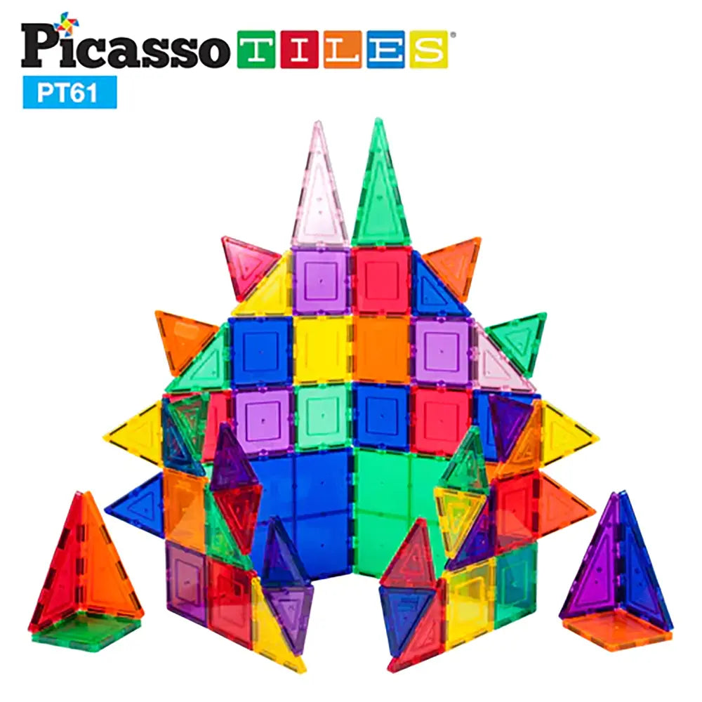 Picasso Magnetic 3D Blocks 61-Piece
