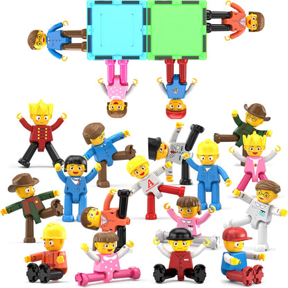 Picasso Magnetic Character Figures 16-Piece