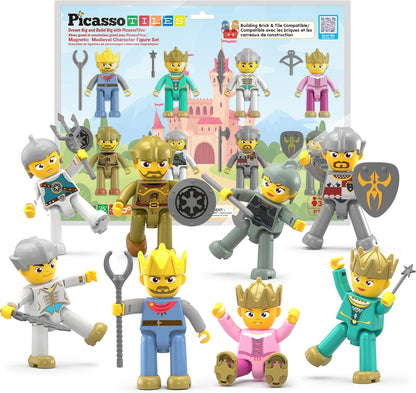 Picasso Magnetic Medieval Figures 8-Piece