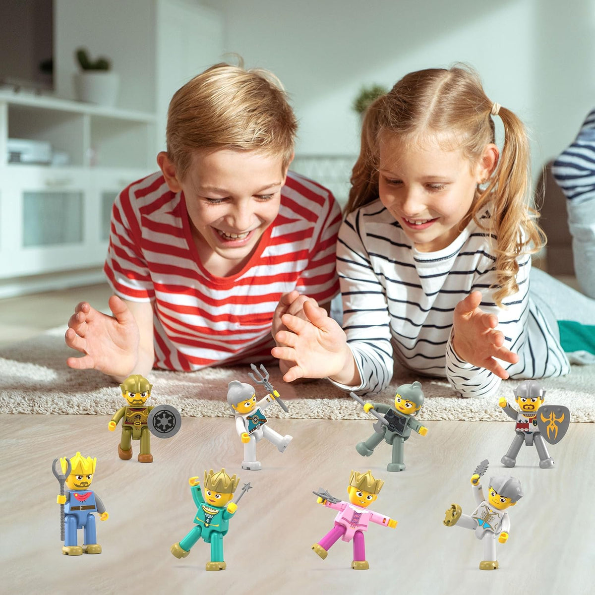 Picasso Magnetic Medieval Figures 8-Piece