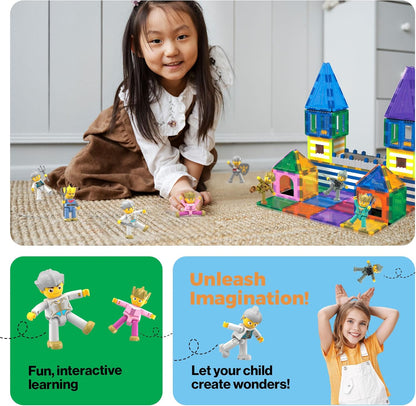 Picasso Magnetic Medieval Figures 8-Piece