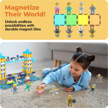 Picasso Magnetic Medieval Figures 8-Piece